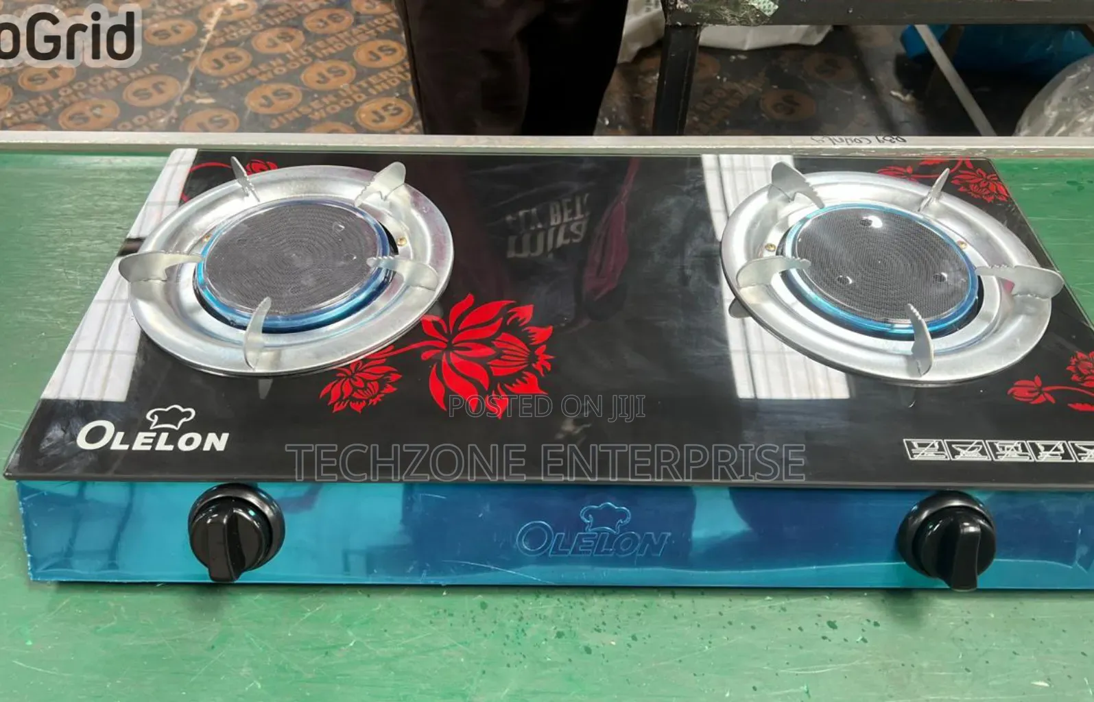 Olelon 2 Burner Glass Top Infrared Cooker
 