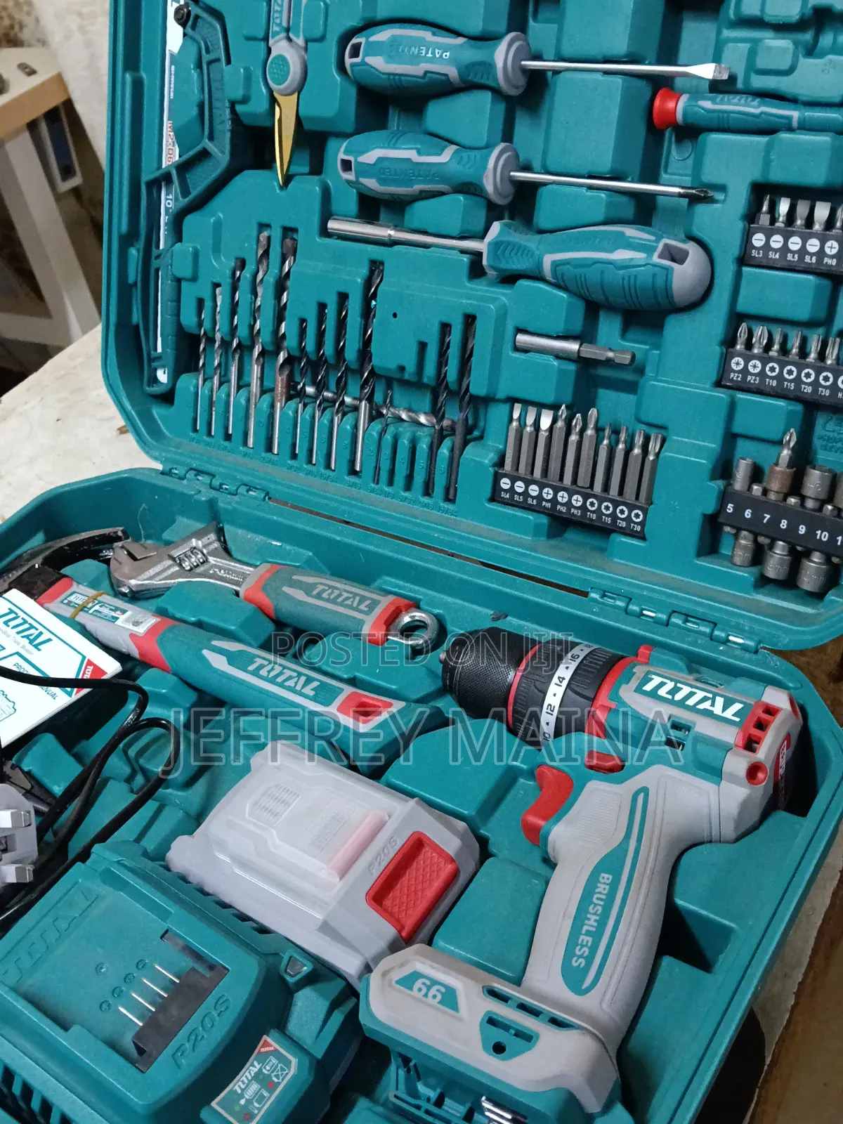 Total Tool Box With Drill