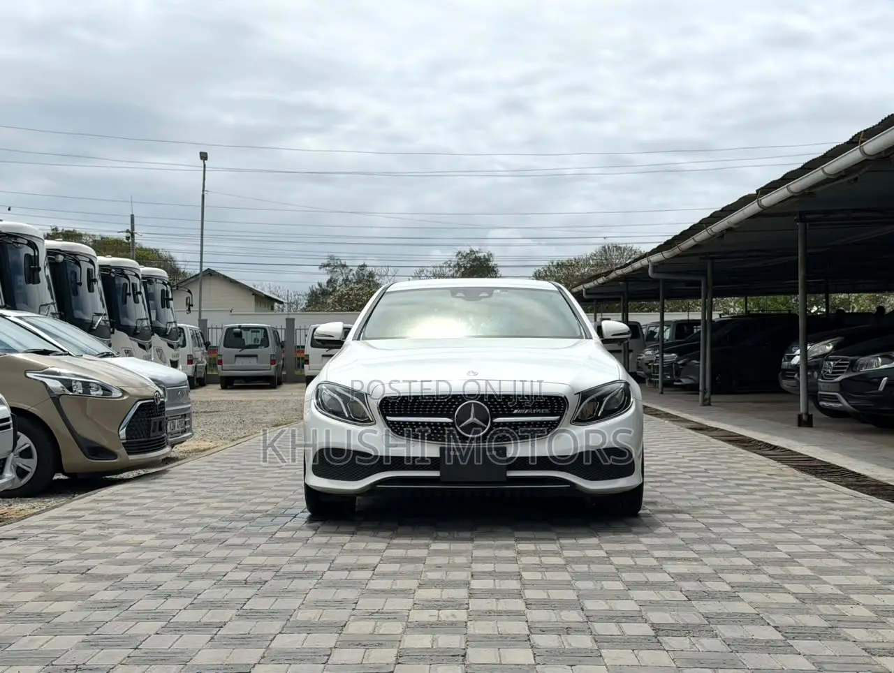 Mercedes-Benz E200 2016 White