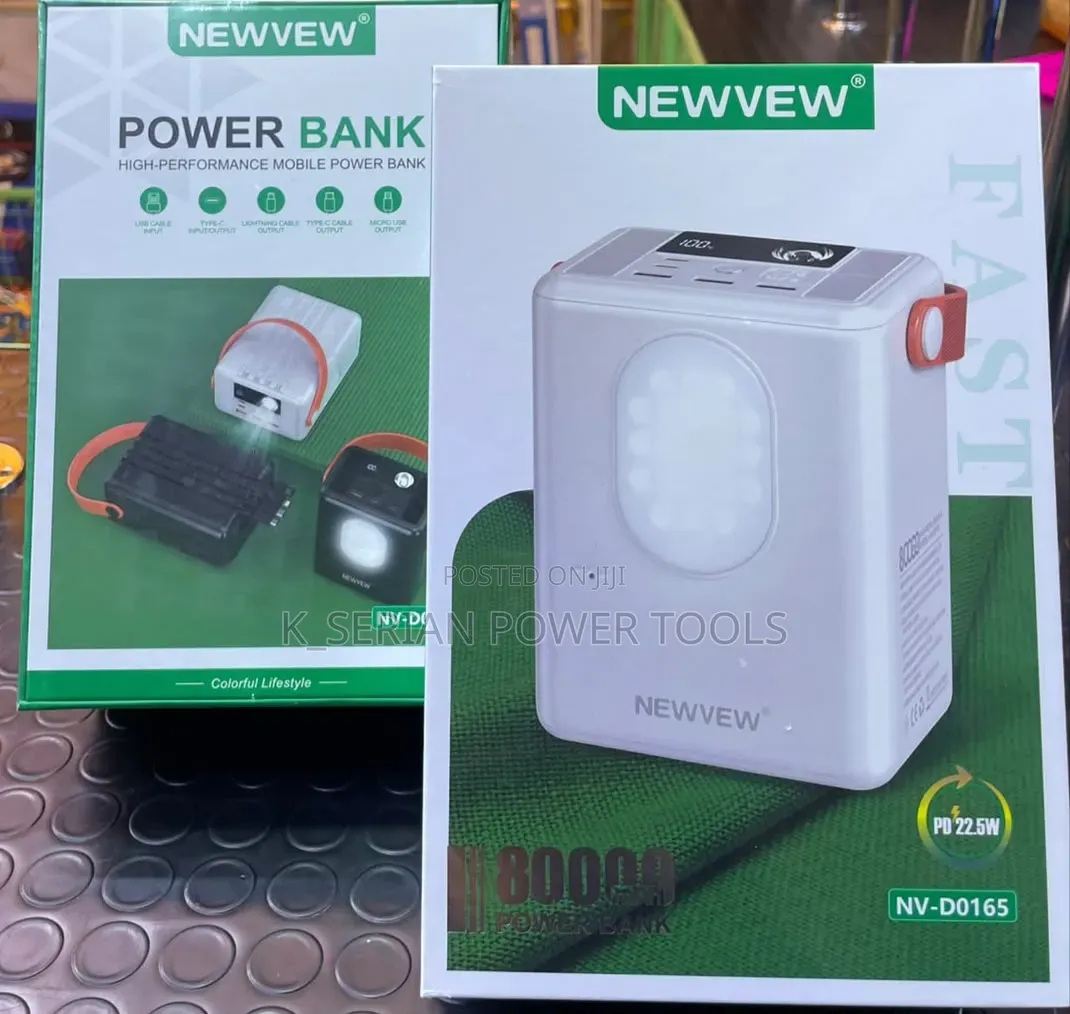 80000mAH Capacity Power Bank