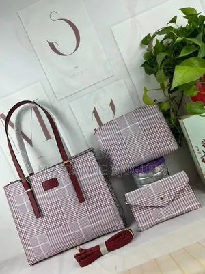 Ladies Checked Bag