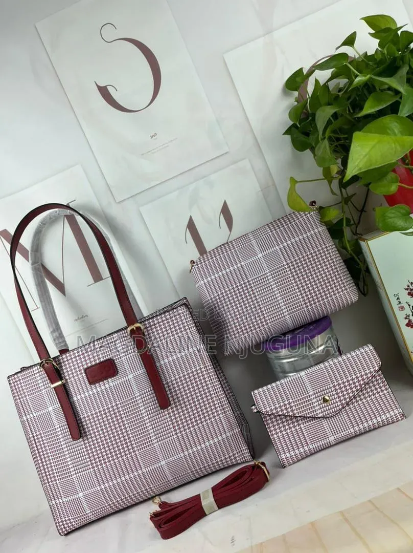 Ladies Checked Bag