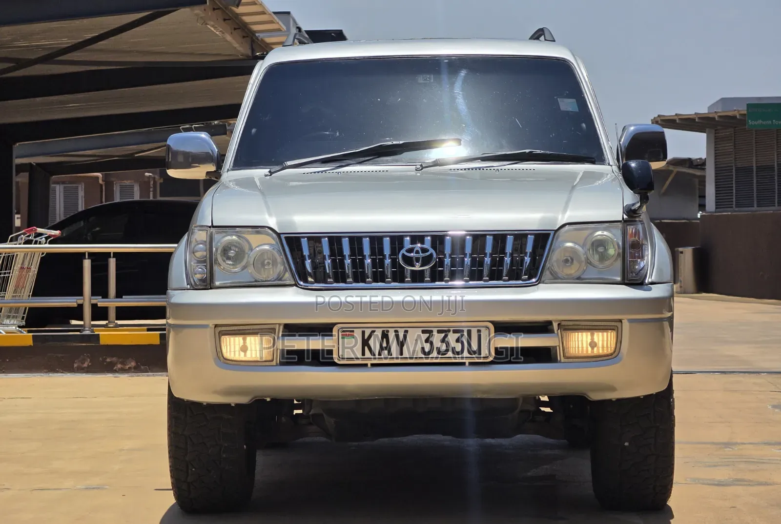 Toyota Land Cruiser Prado 2000 Silver