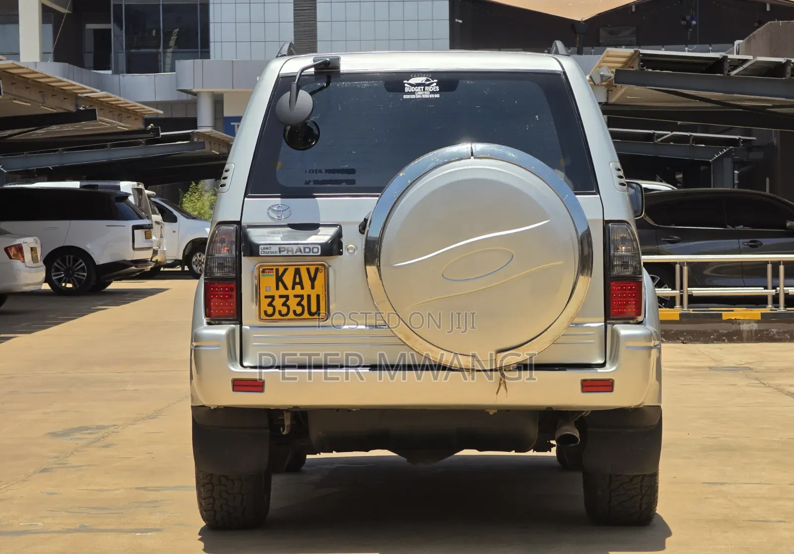 Toyota Land Cruiser Prado 2000 Silver