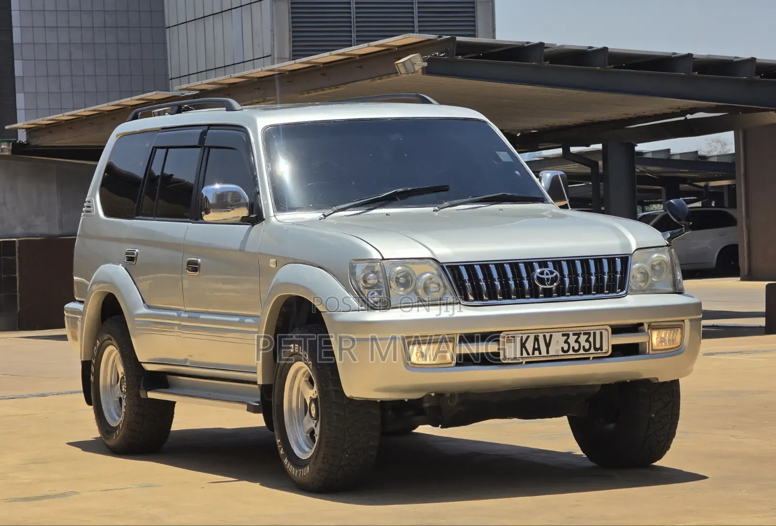 Toyota Land Cruiser Prado 2000 Silver