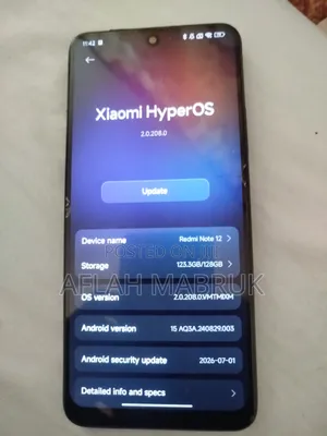 Xiaomi Redmi Note 12 4G 128 GB Gray