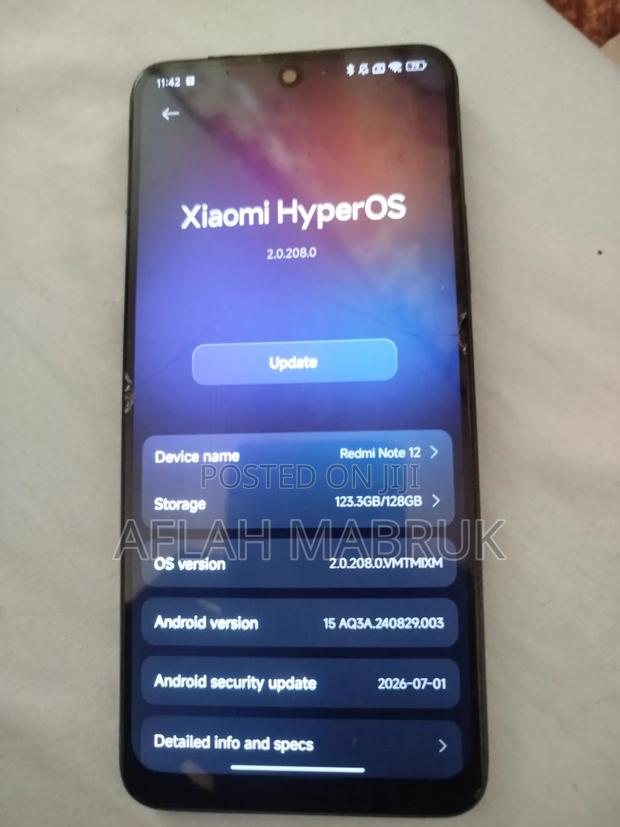 Xiaomi Redmi Note 12 4G 128 GB Gray - main view