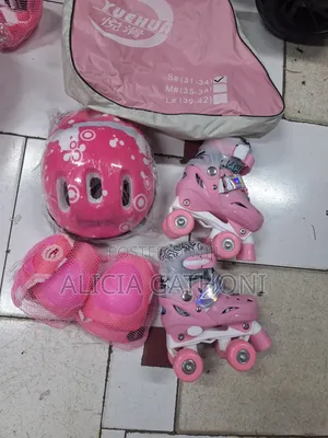 Pink Quad Skating Shoes