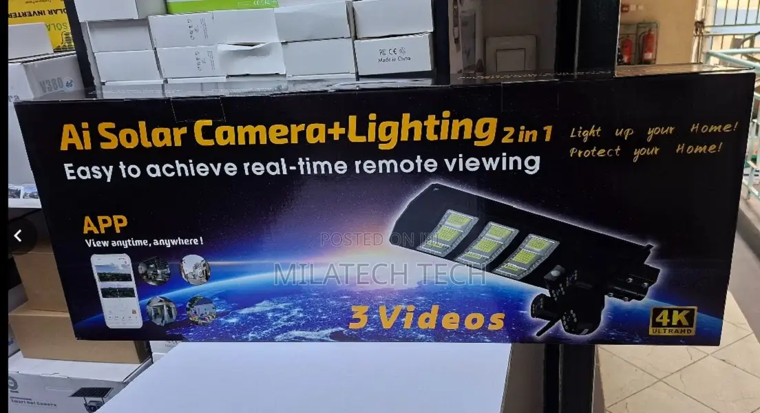 450w Solar CCTV Camera With 4g PTZ