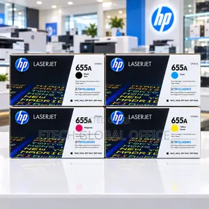 Original HP 655A High-Yield Black Printer Toner