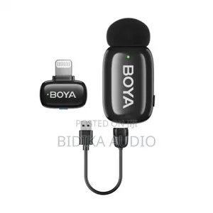 BOYA Wireless Microphone System With Lightning Connector