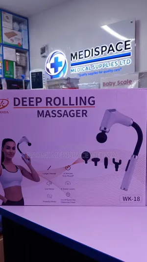 Deep Tissue Rolling Massager- Promotes Relaxation and Circulation