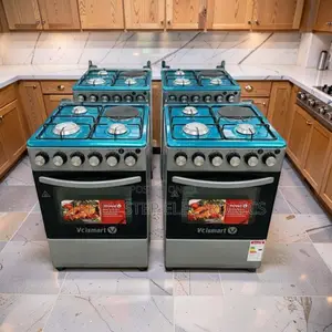 Auto Ignition 3 Gas Burners +1 Electric Free Standing Cookers