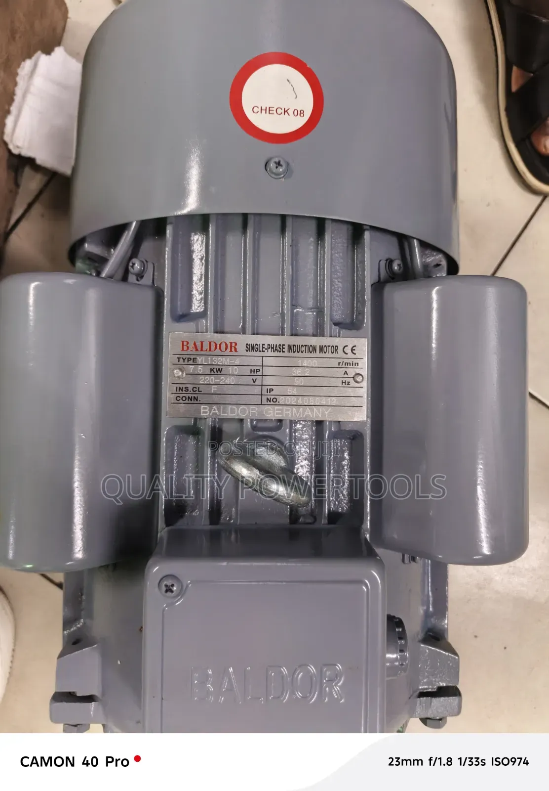 10hp Electric Motor-Modified