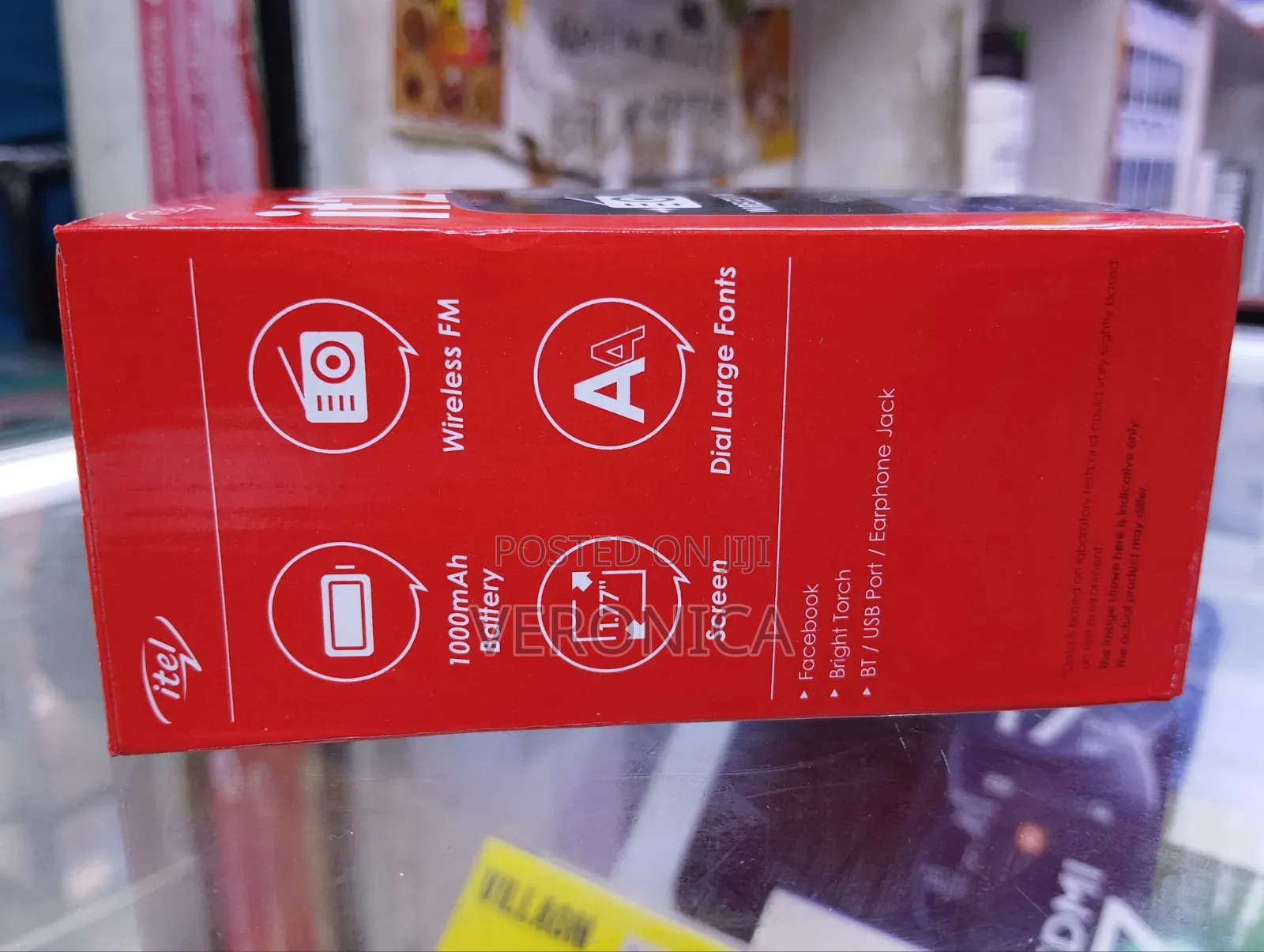 New Itel it2163 Black