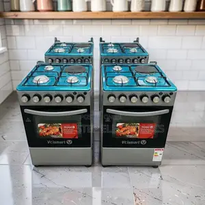 Strong Grates 3 Gas Burners +1 Electric Free Standing Cookers