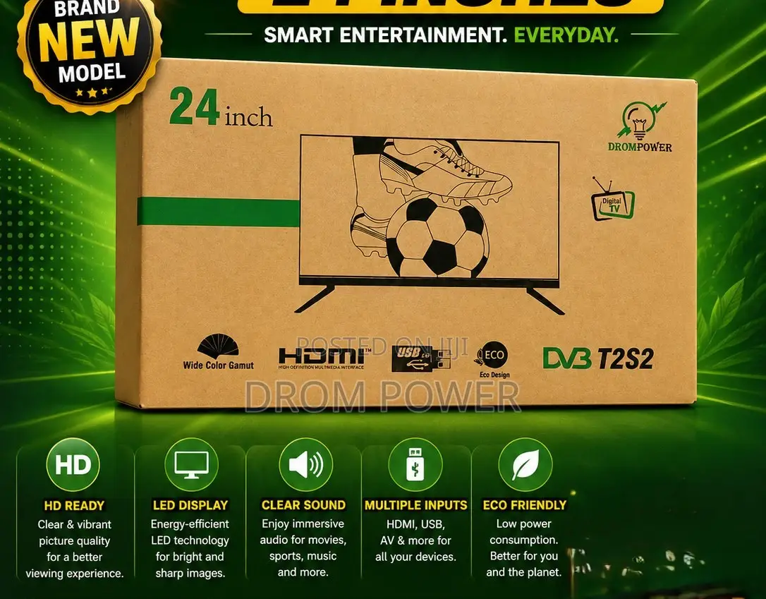 24 Inches Drom Digital Television