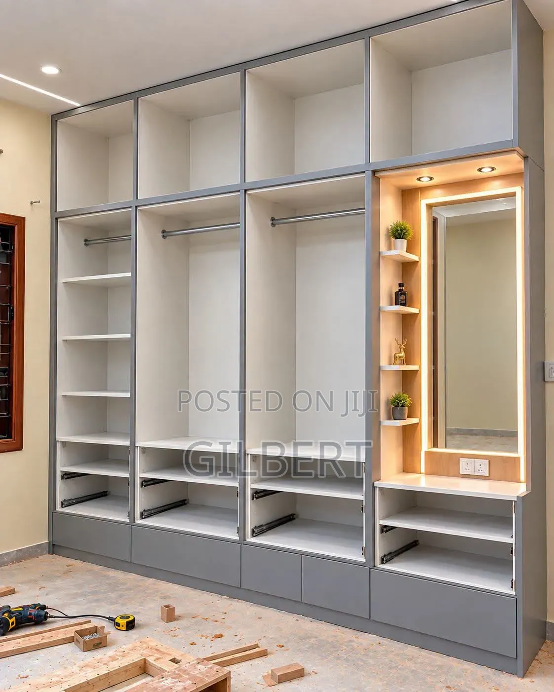 Wardrobe and Cabinets