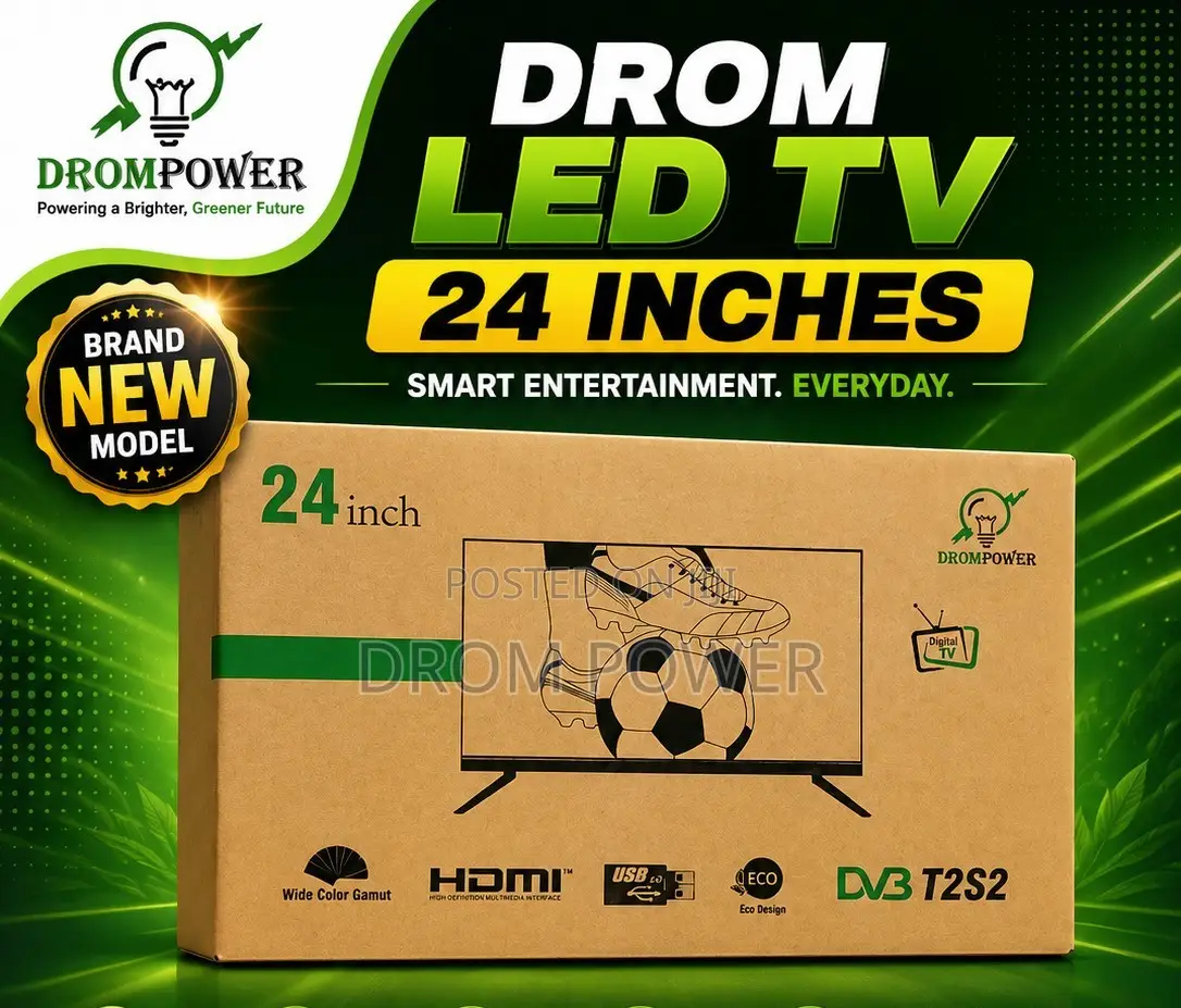24 Inches Drom Digital Television