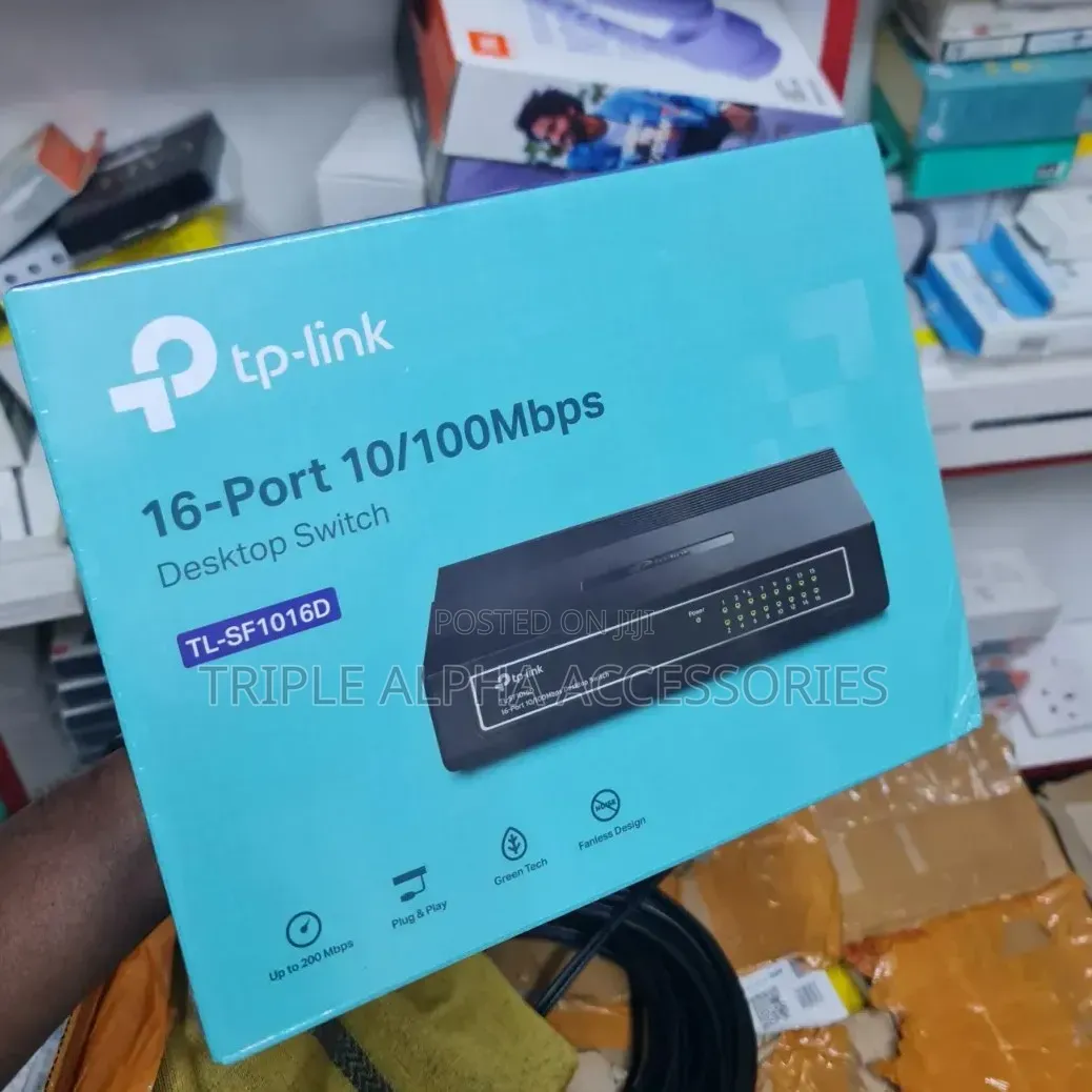 TP-Link TL-SF1016D, 16-Port Fast Ethernet Desktop Switch