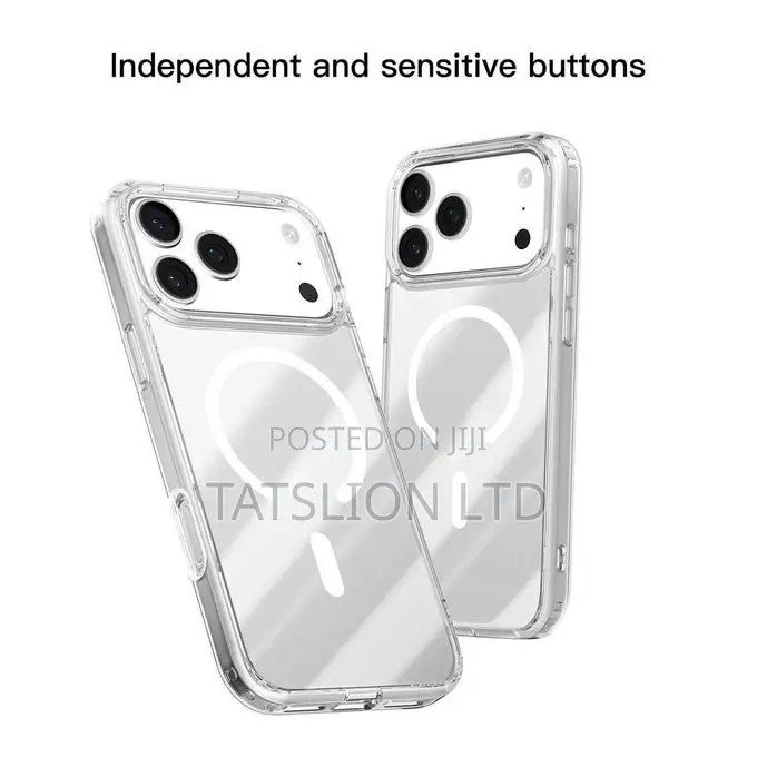 Magsafe2 iPhone 18 Pro Max Case Clear Magnetic