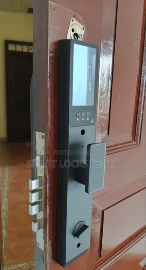 Smart Lock 3D HD Camera Face Recognition Fingerprints Password