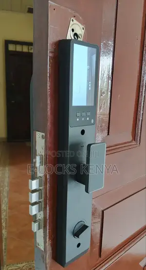 Smart Lock 3D HD Camera Face Recognition Fingerprints Password