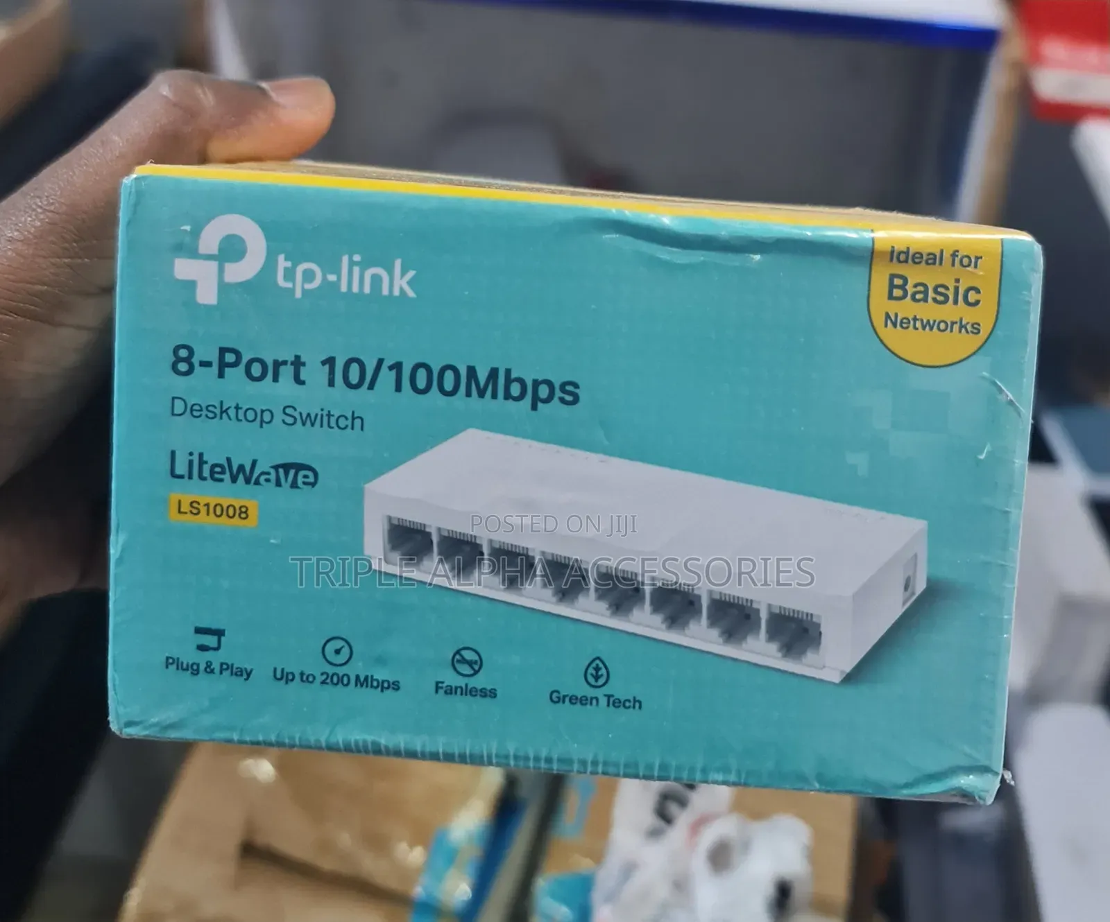 TP-Link LS1008 8-Port Desktop Switch