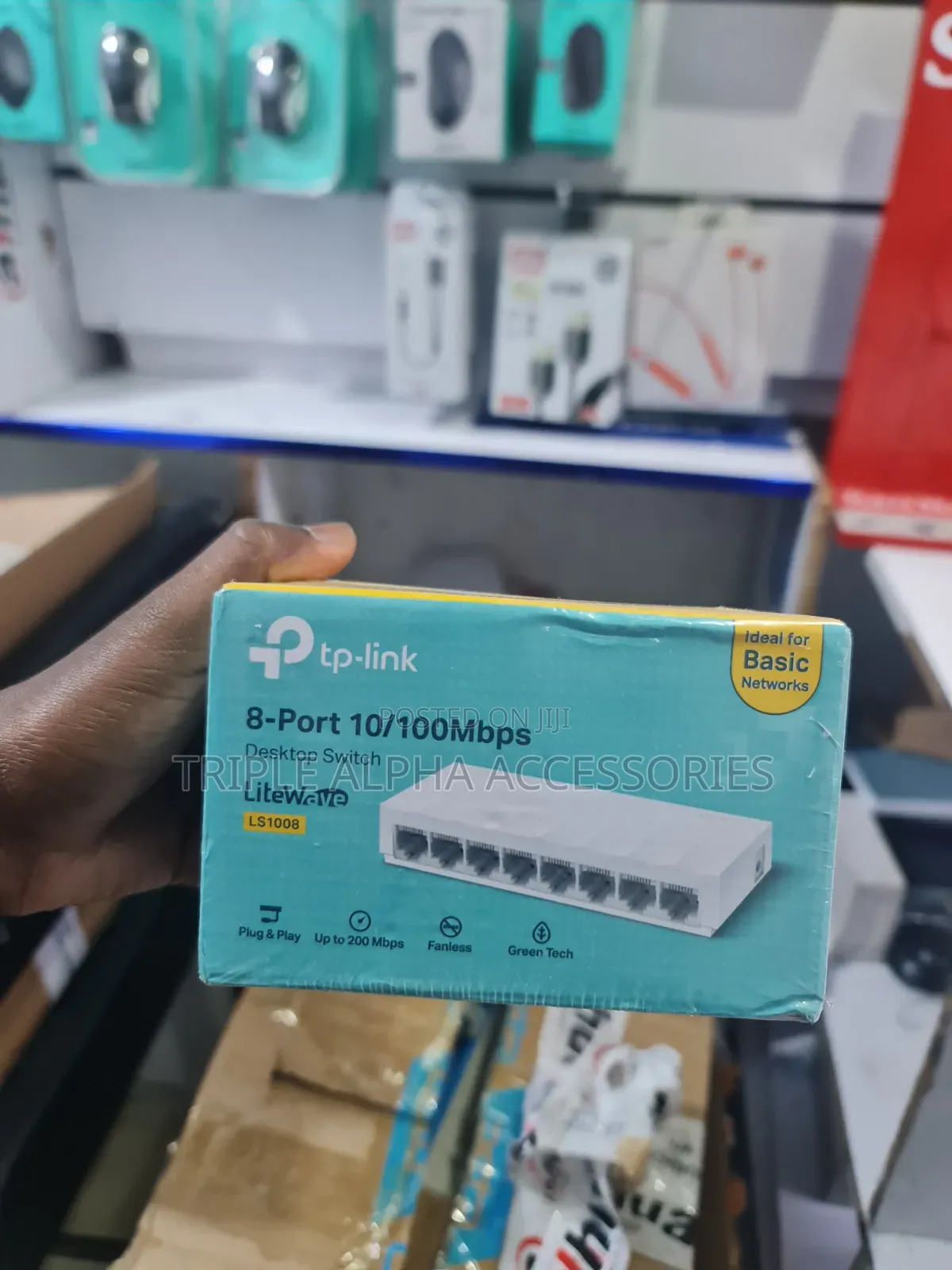 TP-Link LS1008 8-Port Desktop Switch