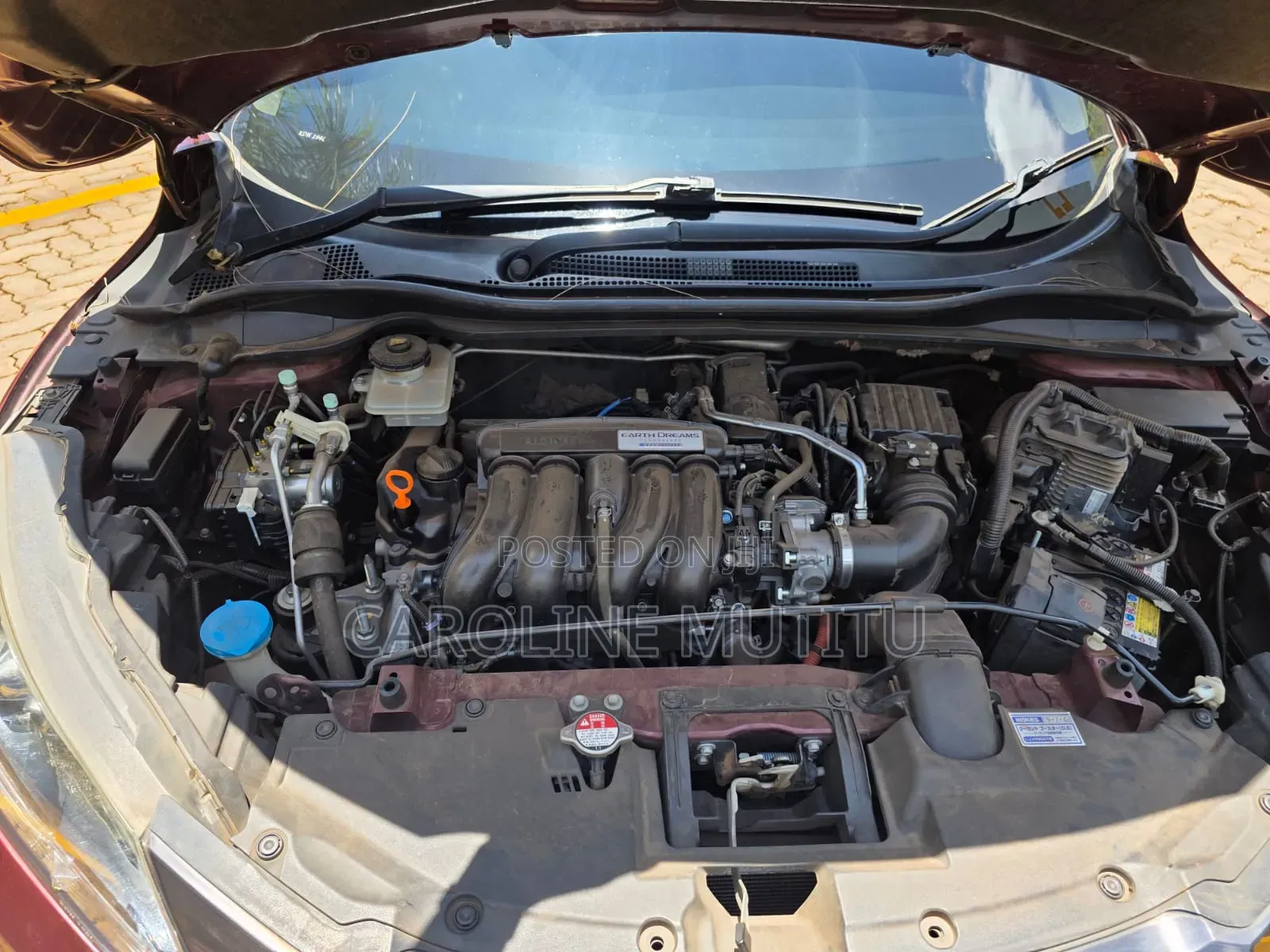Honda Vezel 1.5 2WD 2015 Burgundy