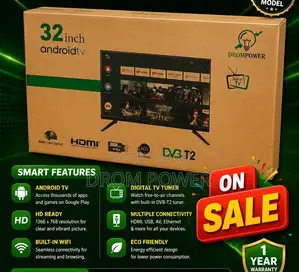 32 Inches Drom Smart Android TV