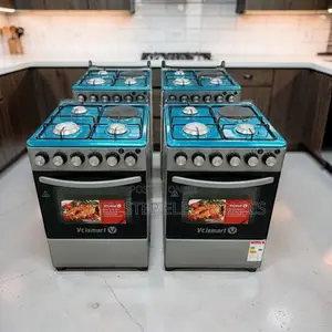 Oven Light 3 Gas Burners +1 Electric Free Standing Cookers