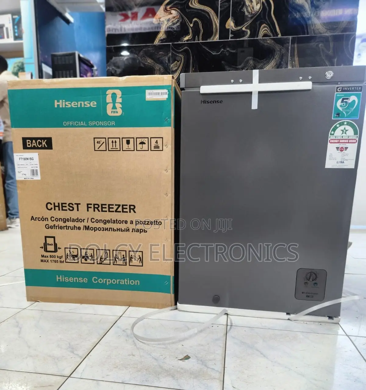 Hisense Chest Freezer 136L FT190N 1SG