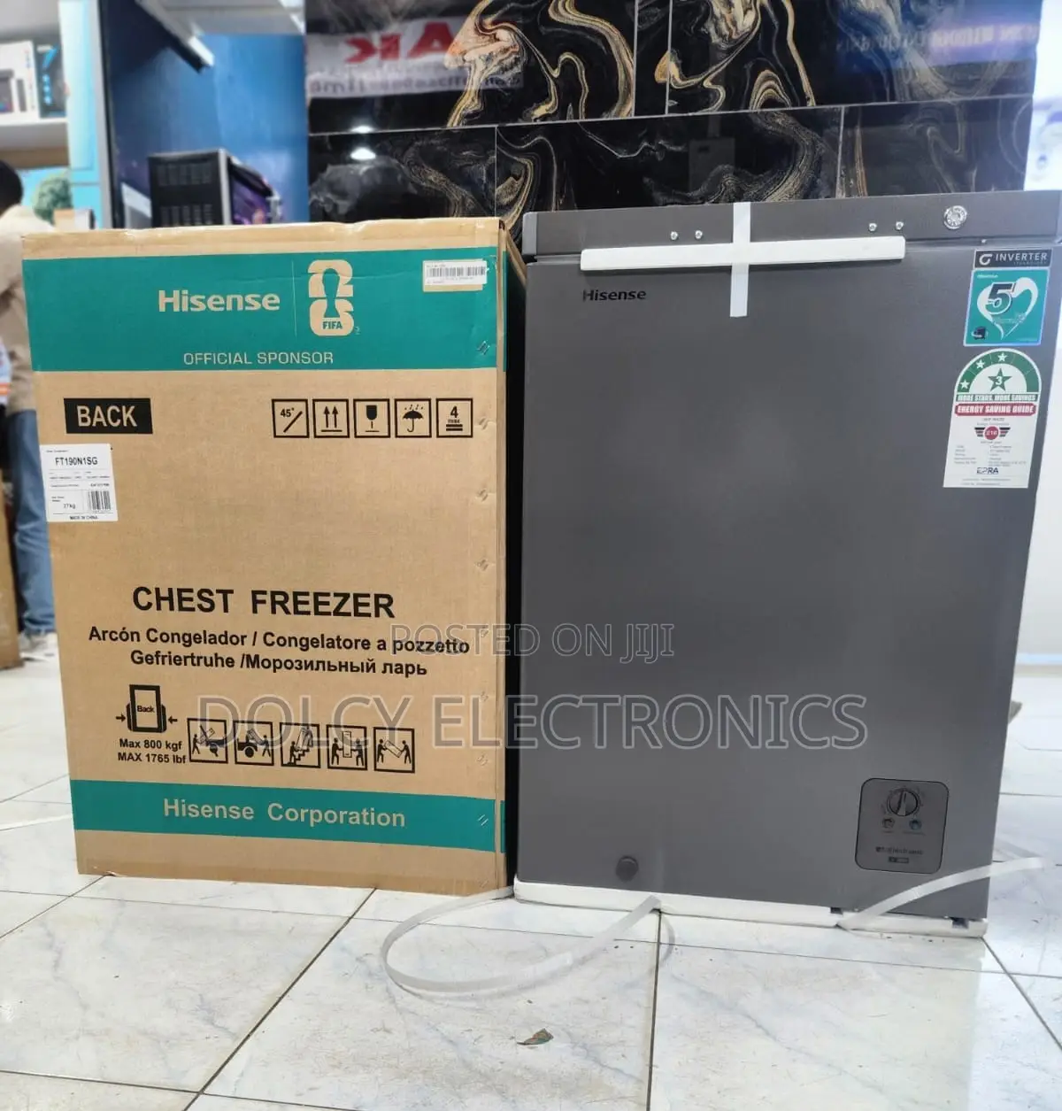 Hisense Chest Freezer 136L FT190N 1SG