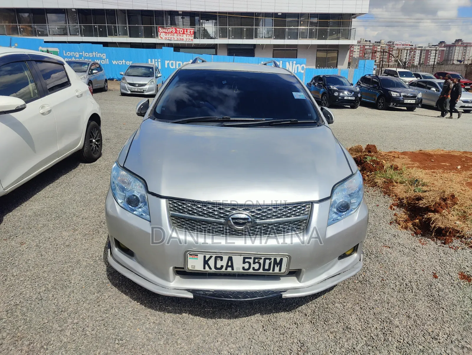 Toyota Corolla Fielder 2007 Silver