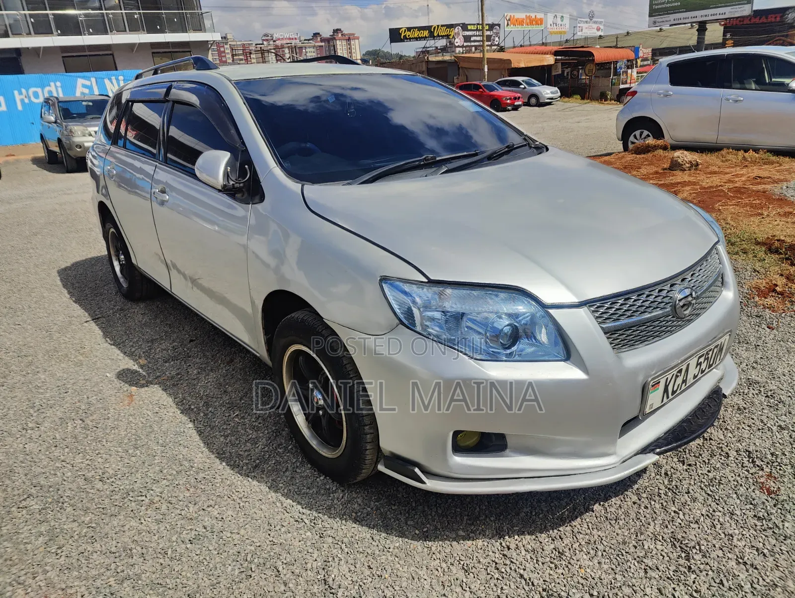 Toyota Corolla Fielder 2007 Silver