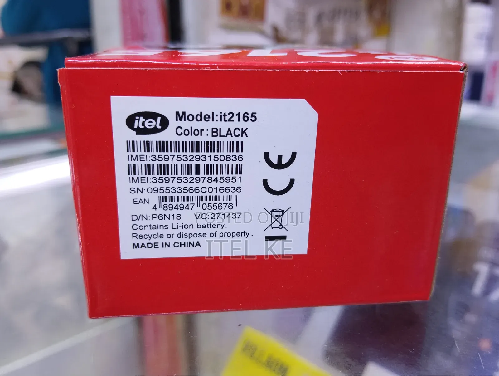 New Itel it2165 Blue