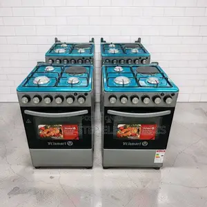 Steel Body 3 Gas Burners +1 Electric Free Standing Cookers