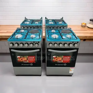 Steel Body 3 Gas Burners +1 Electric Free Standing Cookers