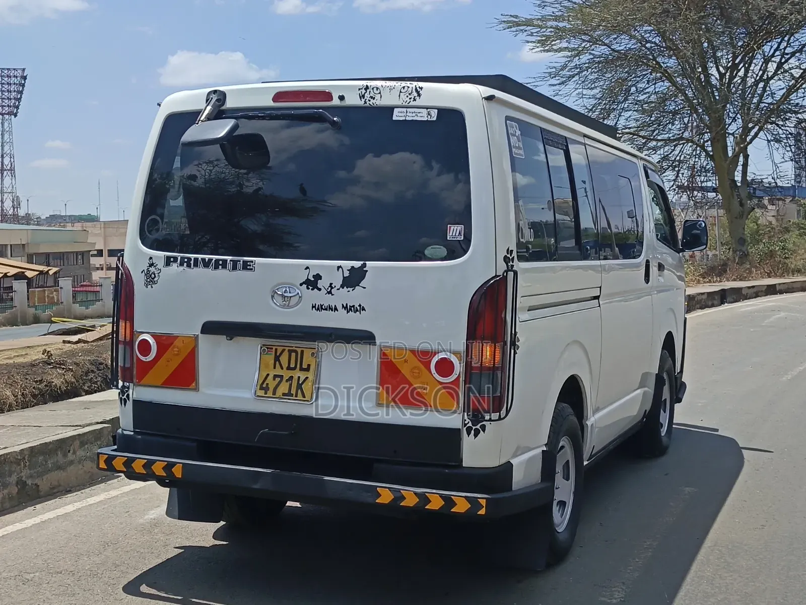 Toyota HiAce 2015 White