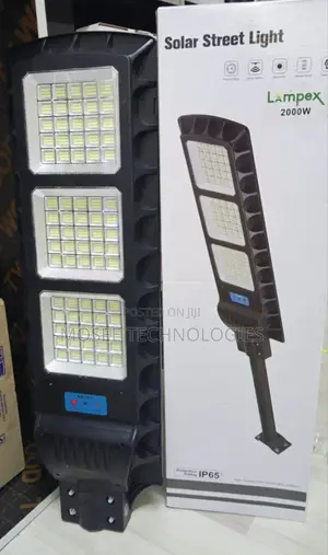 2000W LED Solar Street Light Outdoor Security Lamp