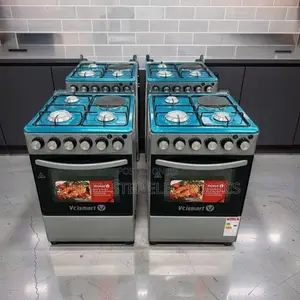 Oven Timer 3 Gas Burners +1 Electric Free Standing Cookers