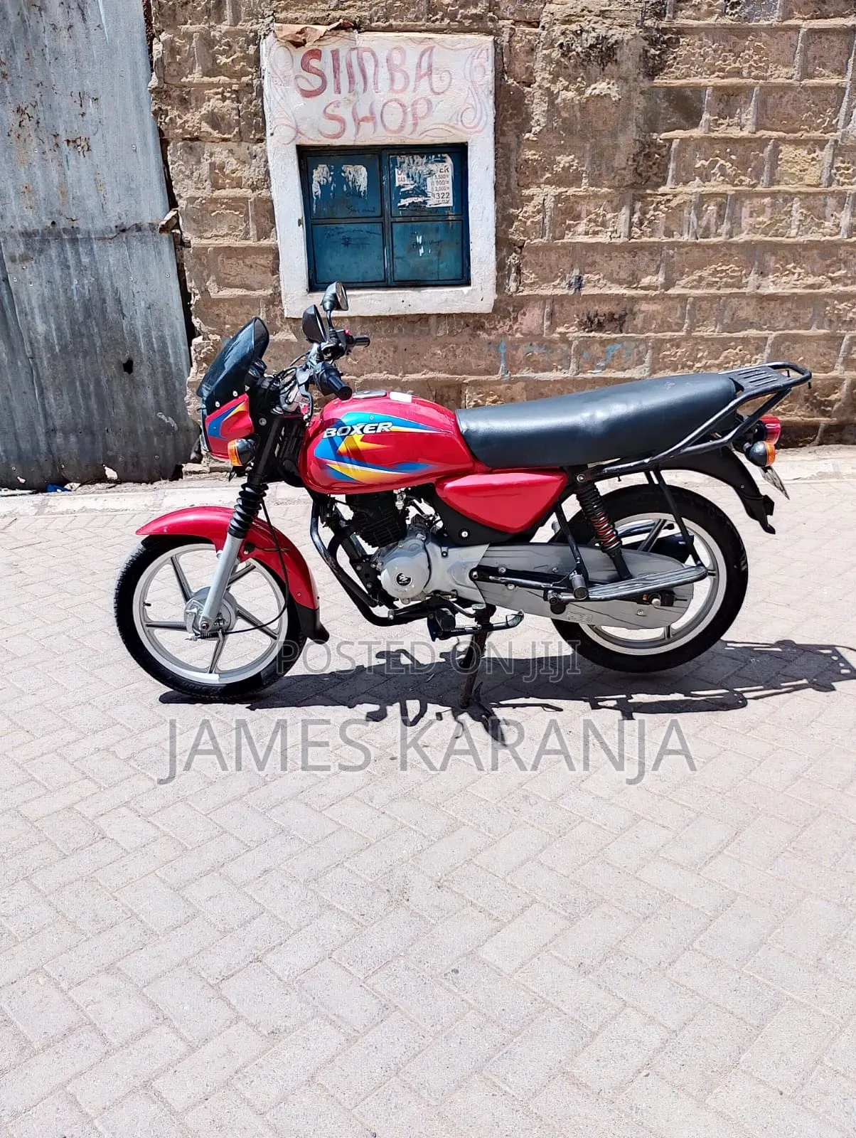 Bajaj Boxer 125 2025 Red