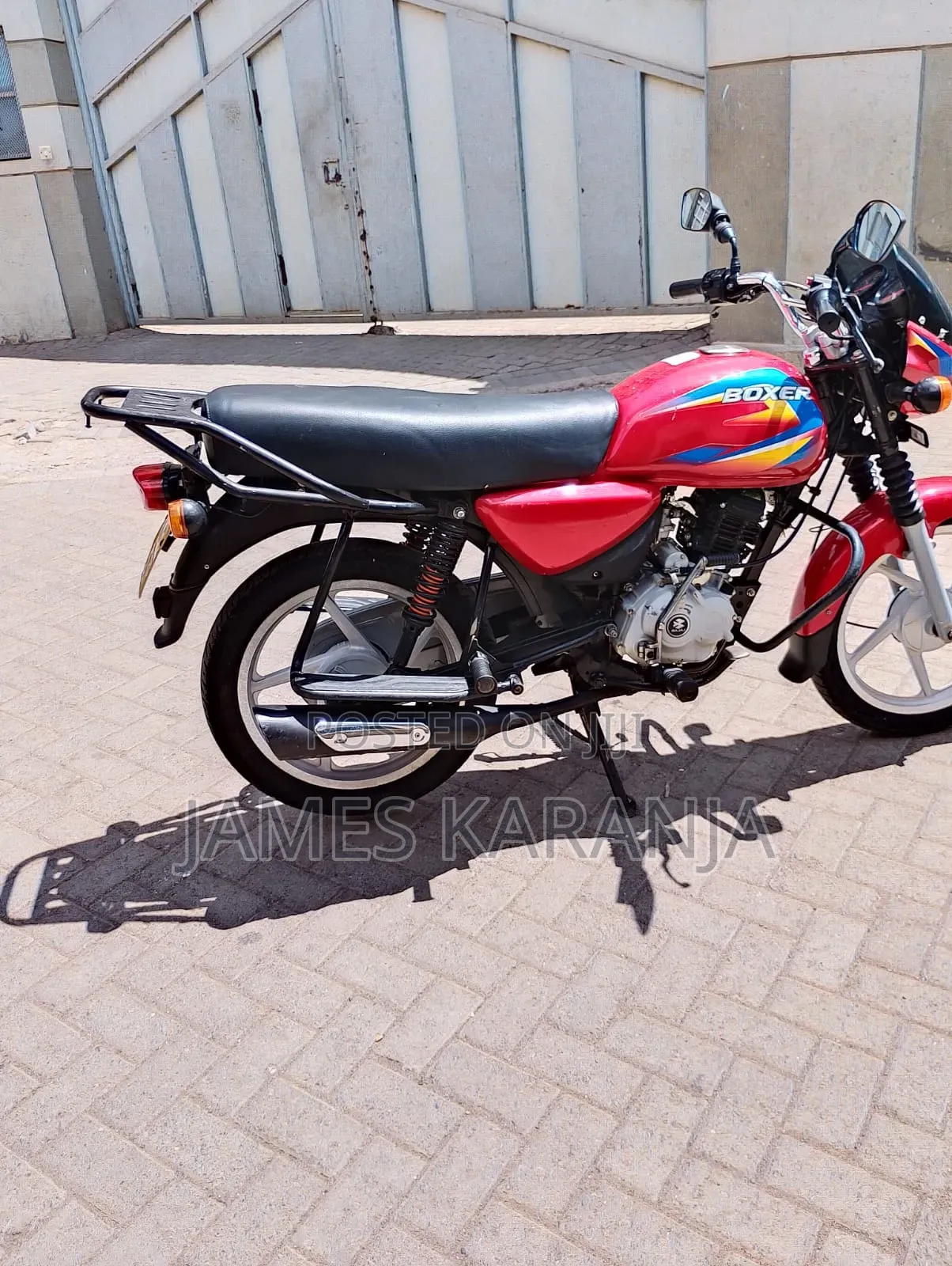 Bajaj Boxer 125 2025 Red