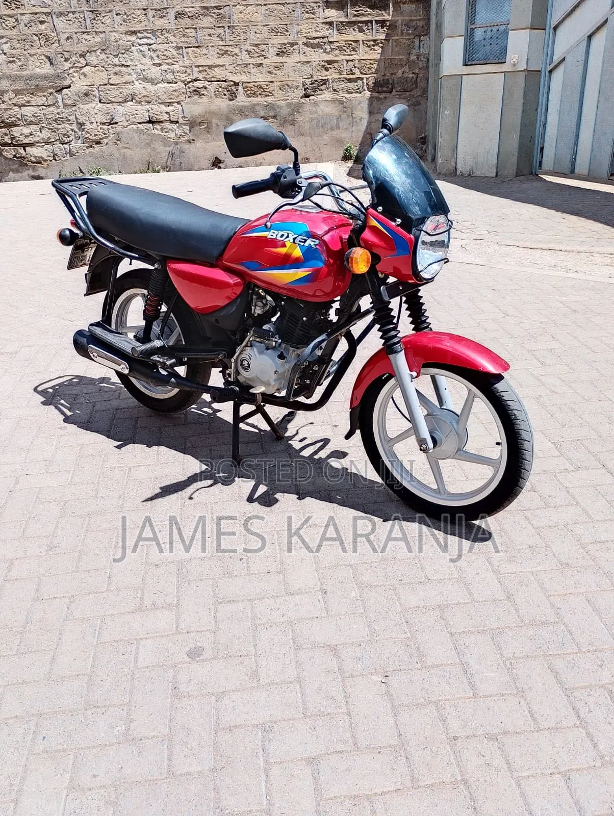 Bajaj Boxer 125 2025 Red