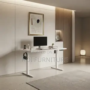 Office Desk; 1.2 Meter Ergonomic Smart Controlable Height Desk