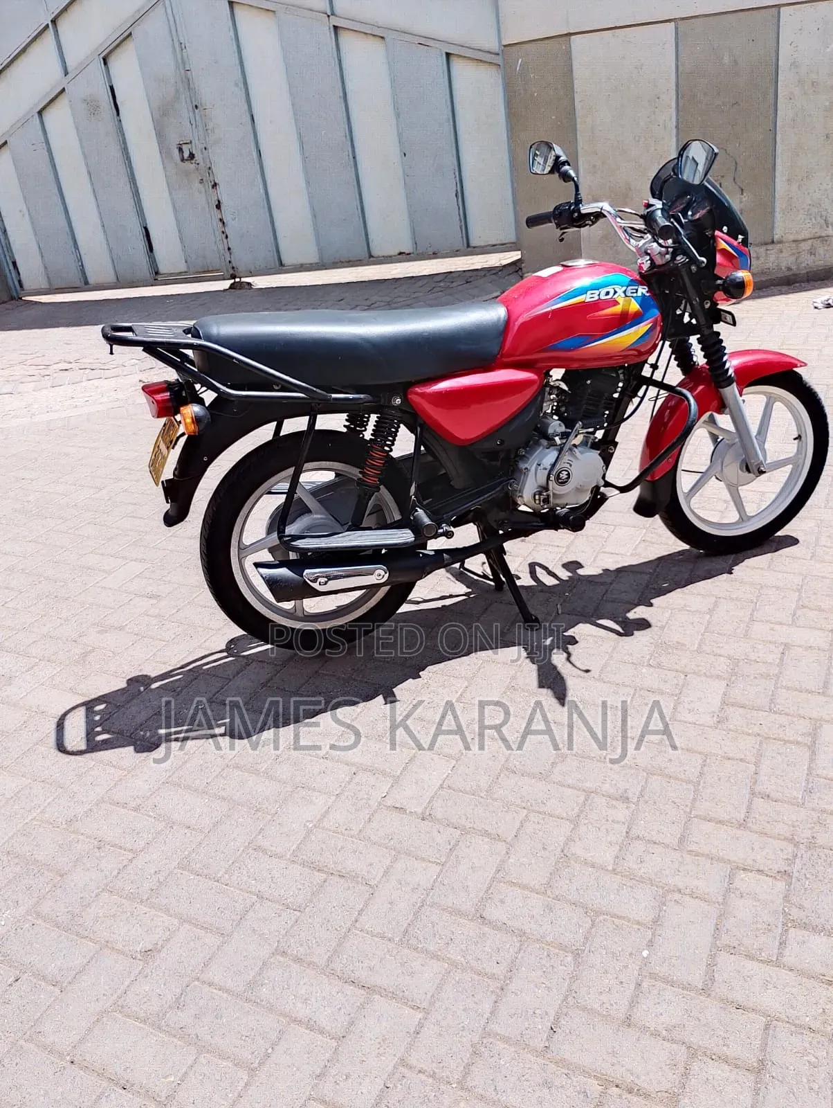 Bajaj Boxer 125 2025 Red