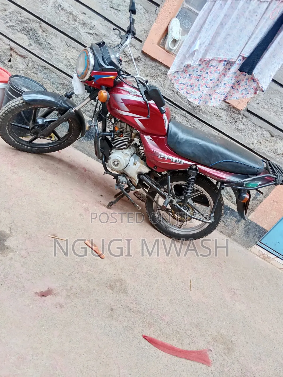 Bajaj CT 125X 2019 Red