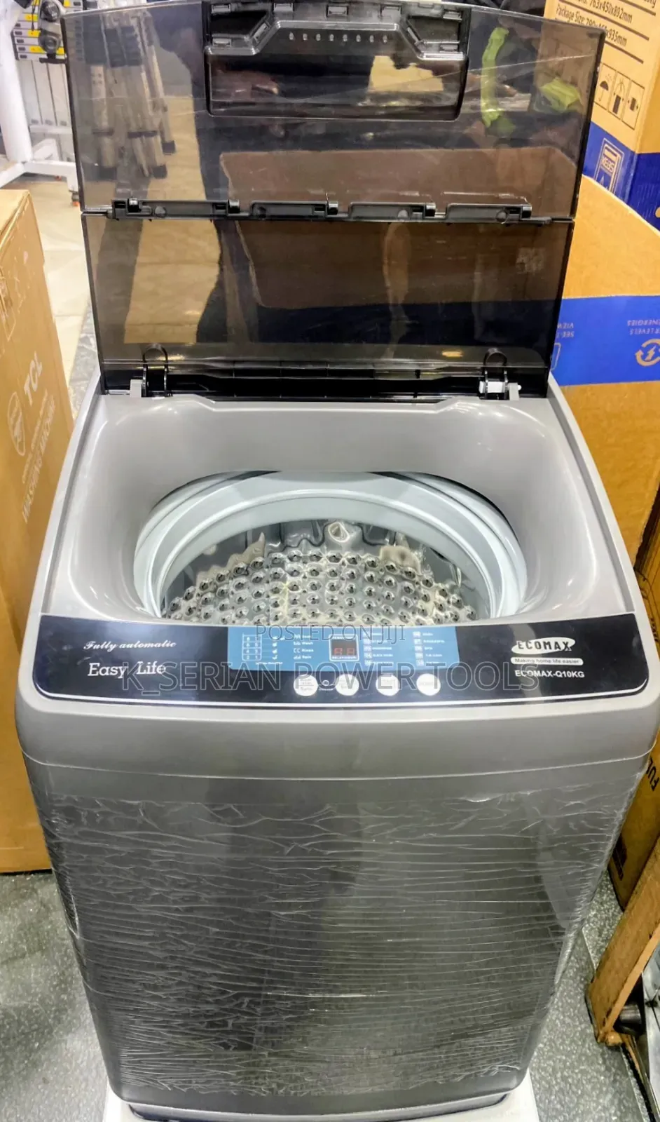 Ecomax 10kg Top Load Fully Automatic Washing Machine