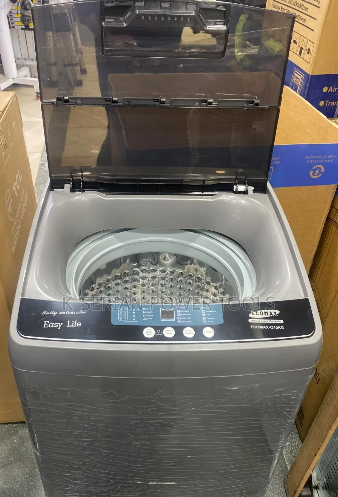 Ecomax 10kg Top Load Fully Automatic Washing Machine
